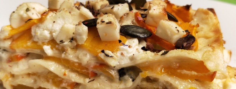 Kürbis-Lasagne