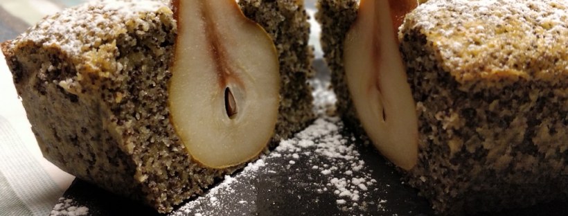 Versunkener Birnen-Mohnkuchen