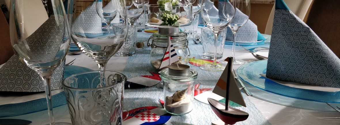 "Reise durchs Mittelmeer" 2019 - Essen mit Freunden