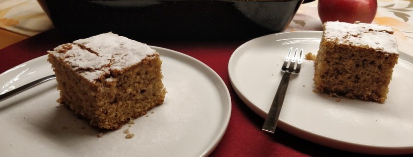 Becherkuchen mit Buchweizen, Kokos und Apfel