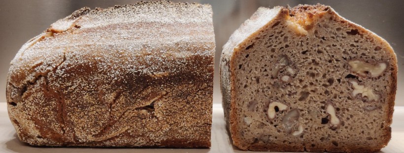 Maroni-Walnuss-Brot {Sauerteigbrot}