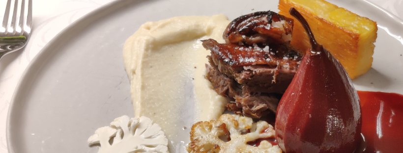 Gans | Birne | Erdäpfel | Karfiol